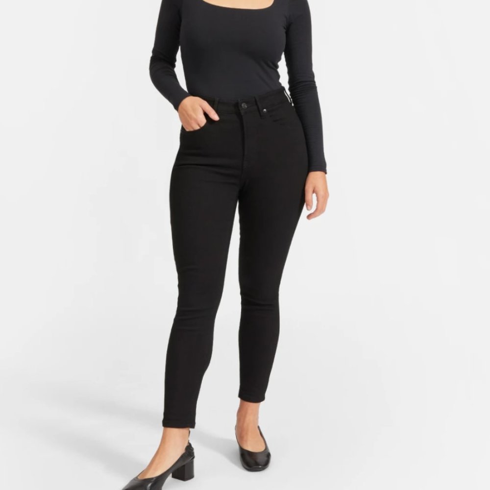 Everlane Curvy Stretch High-Rise Skinny Jean Ankle
